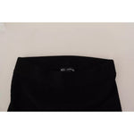 Dolce & Gabbana Black High Waist Stretch Pants Tights PAN71995-44