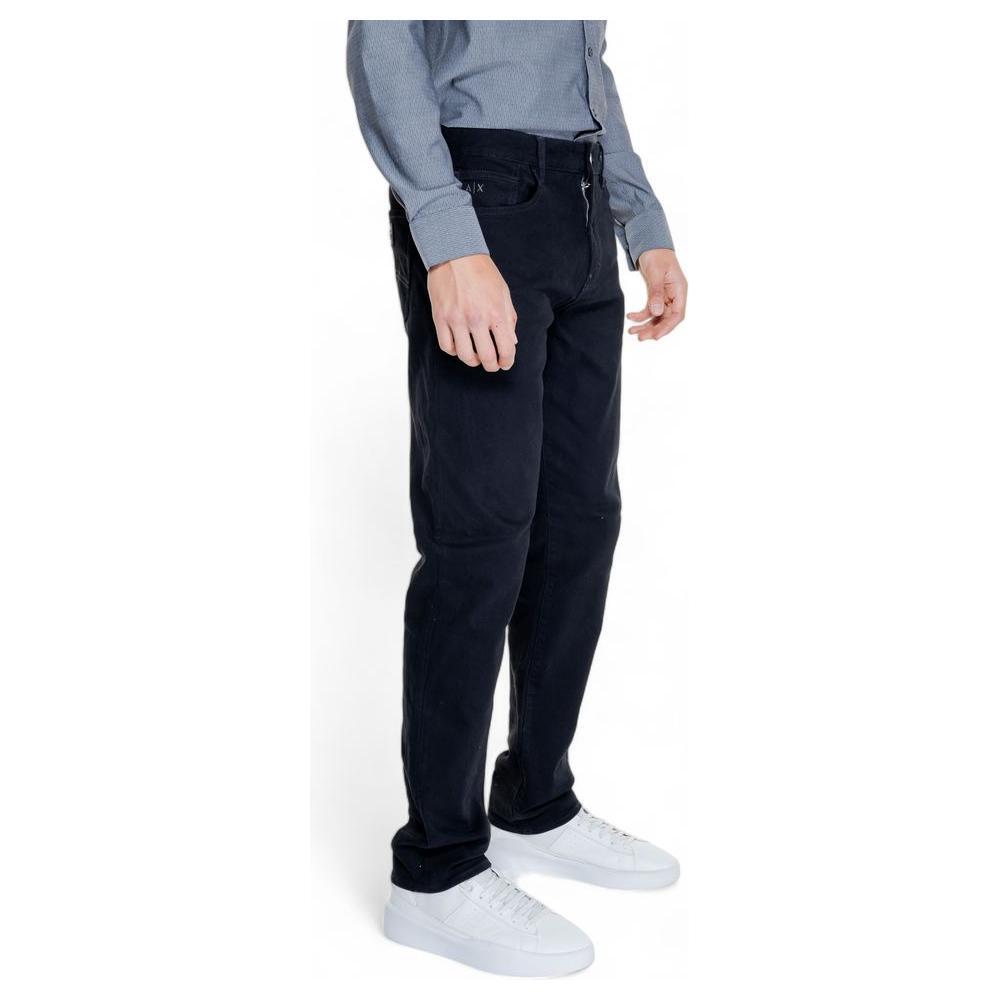 Armani Exchange Black Cotton Jeans & Pant AR7000001663122RO