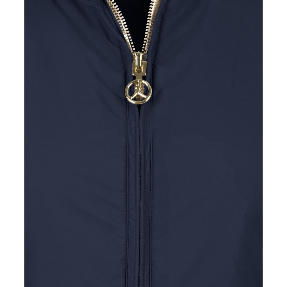 People Of Shibuya Blue Nylon Women's Vest