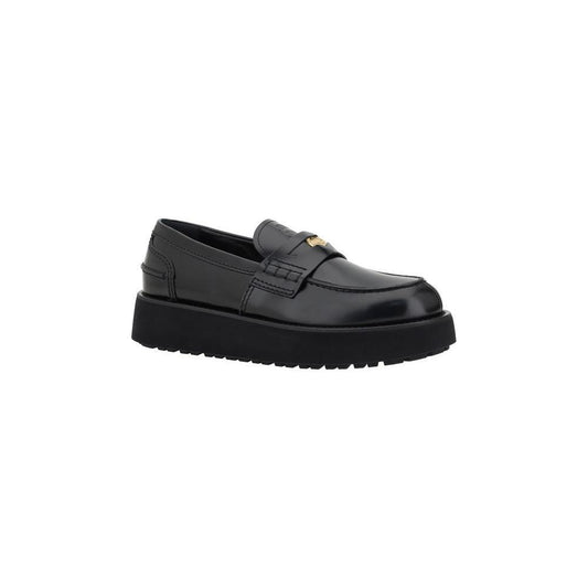 Miu Miu Leather Loafers