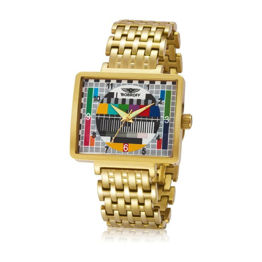 Bobroff Gold Stainless Steel Watch