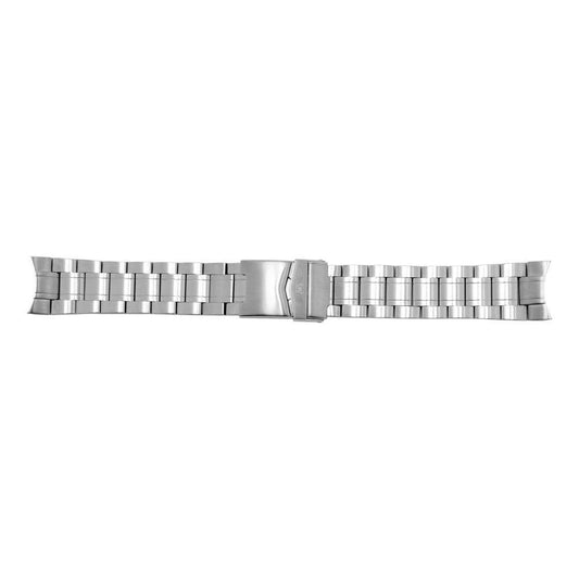Bobroff Silver Stainless Steel Watch