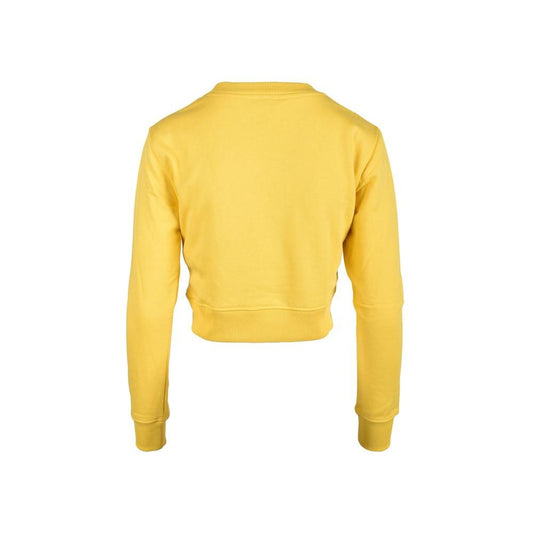 Diesel Yellow Cotton Sweater