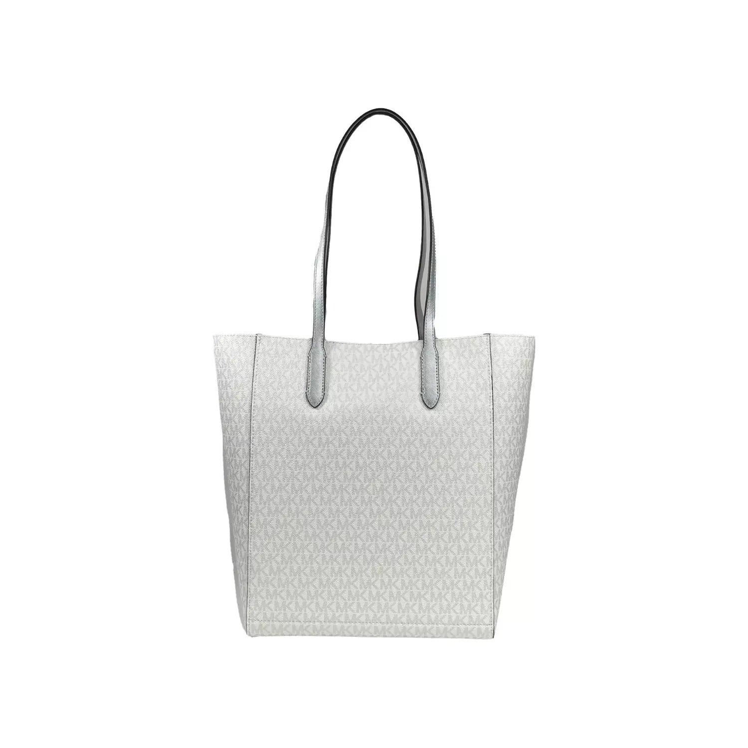 Front view with bag zipped and handles upright.
