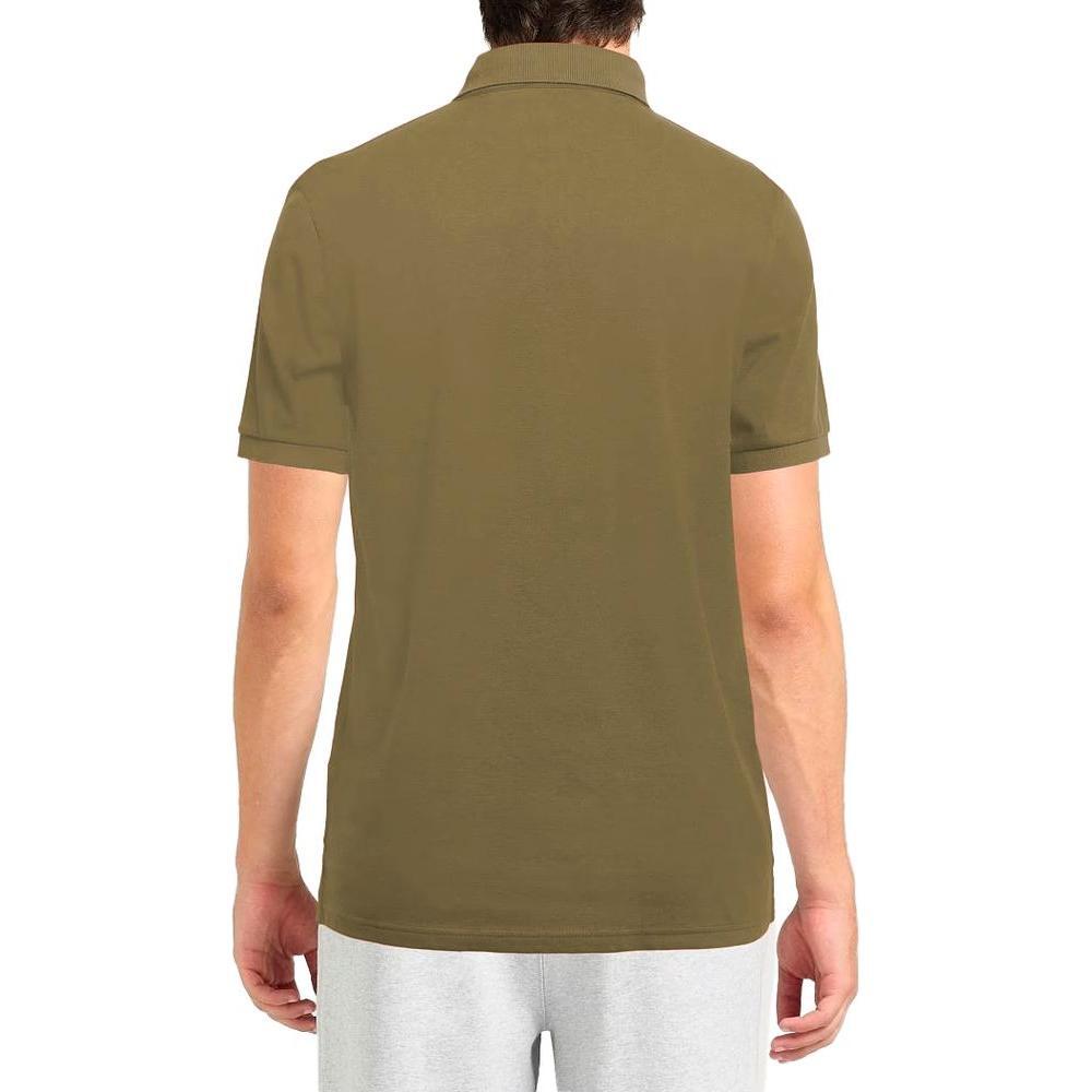 Alpha Studio Green Cotton Polo Shirt AL-14581-IT52 | XL
