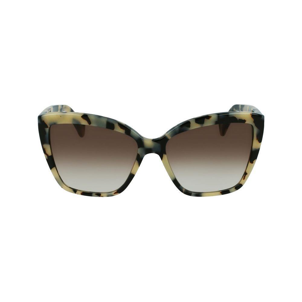 Lanvin Gray Acetate Sunglasses LALNV617S272AC