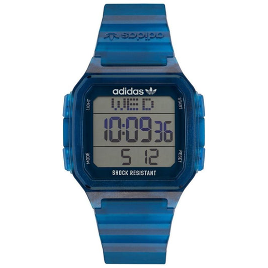 Adidas Blue Resin Watch