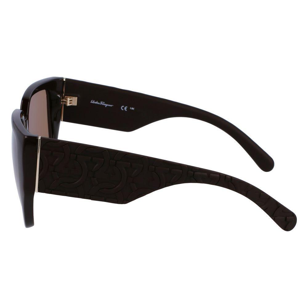Ferragamo Brown Bio Injected Sunglasses FESF1088SE208AC