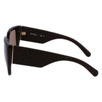 Ferragamo Brown Bio Injected Sunglasses FESF1088SE208AC