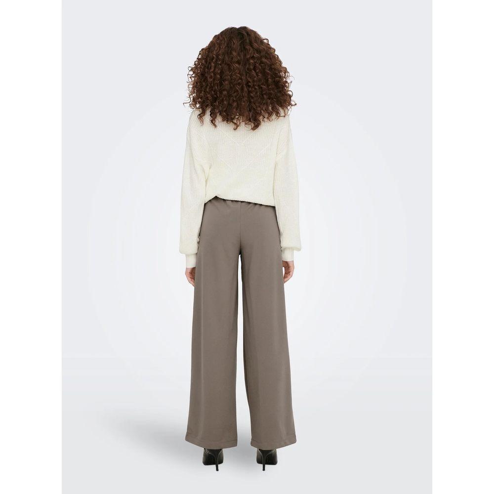 Jacqueline De Yong Gray Polyester Pant JA-7869300147-L/34