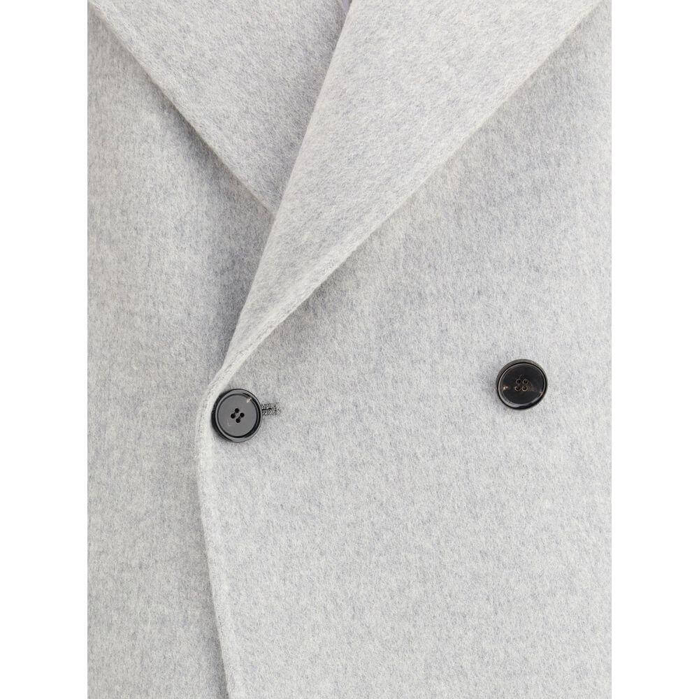 Aftercoat Double-breasted long Coat AF-2081702-IT38 | S