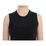 Dolce & Gabbana Black Sleeveless Crewneck Vest Pullover SIG13359-2