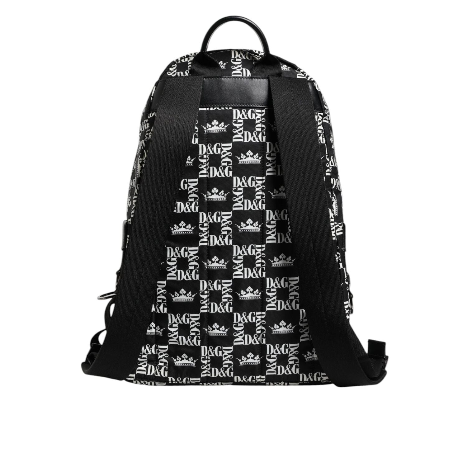 Front view with bag zipped and handles upright.
