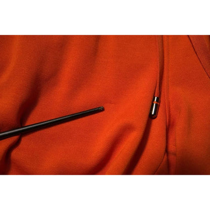 Dolce & Gabbana Orange Cotton Blend Men Bermuda Shorts