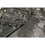 Dolce & Gabbana Gray Embellished Cotton Skinny Denim Jeans PAN75765-48