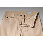 Dolce & Gabbana Beige Cotton Stretch Regular Men Denim Jeans PAN75919-46