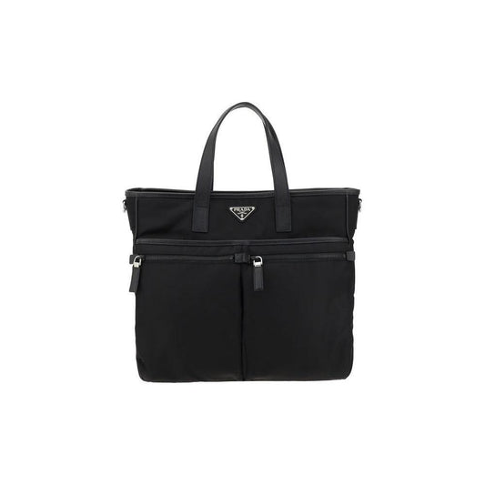 Prada Logoed Tote Bag