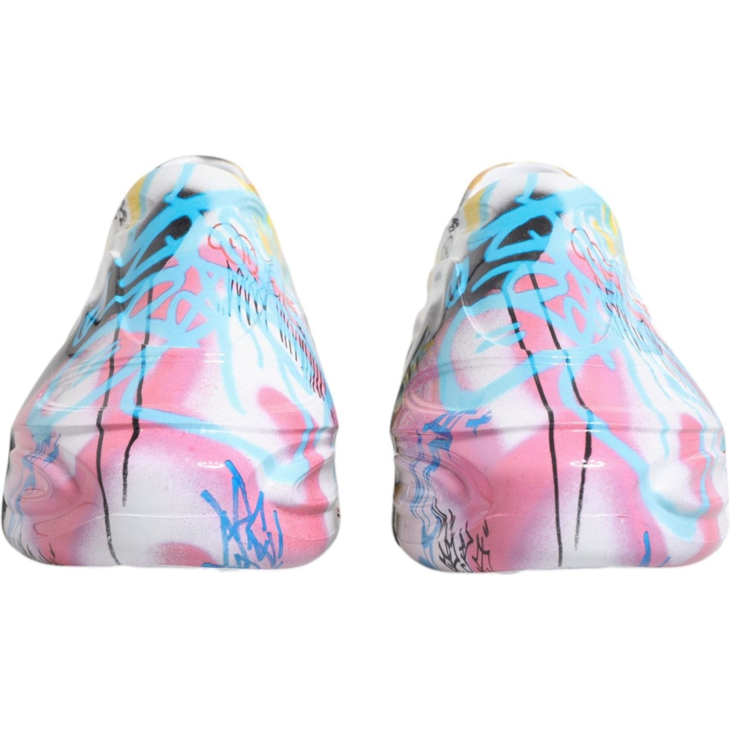 Dolce & Gabbana Multicolor Graffiti Daymaster Sneakers Shoes MV6663-40