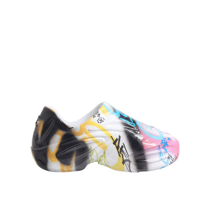 Dolce & Gabbana Multicolor Graffiti Daymaster Sneakers Shoes