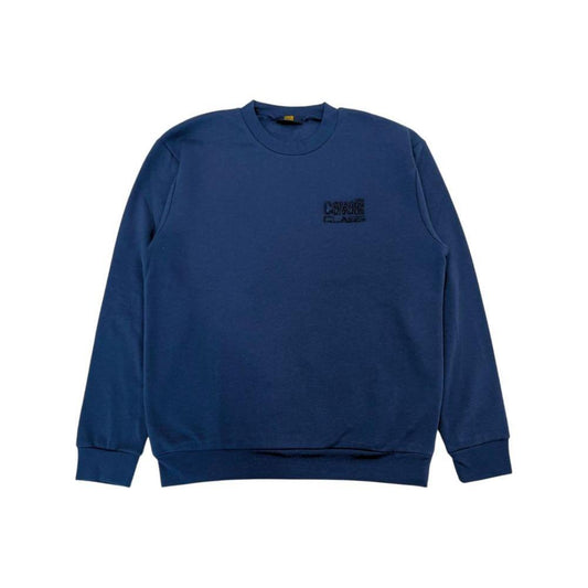 Cavalli Class Blue Polyester Men Sweater CA-24777-XS