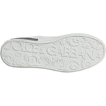 Dolce & Gabbana White Black Leather Portofino Sneakers Shoes MV6800-41