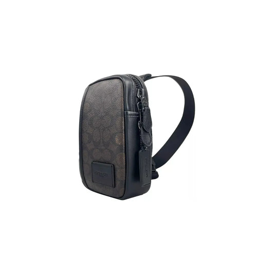 COACH Edge L Pack Backpack Sling Bag Black Walnut (CW347) 47937