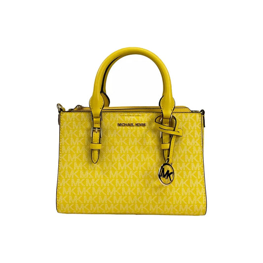 Michael Kors Charlotte 3 in 1 Satchel Bag Crossbody Golden Yellow 25748