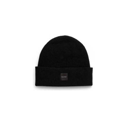 Calvin Klein Black Cashmere Hat