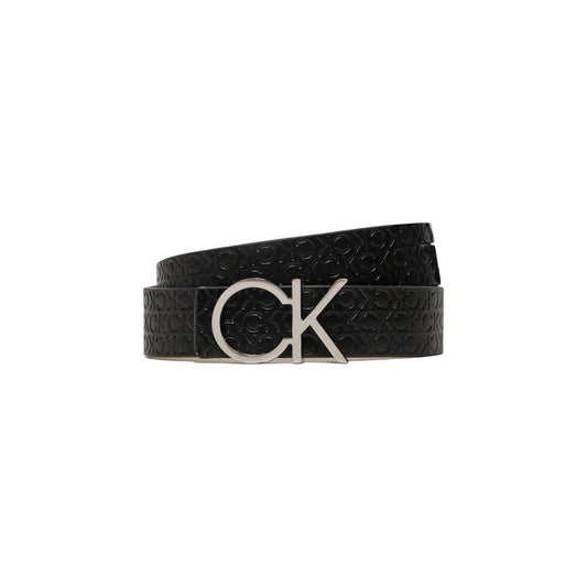 Calvin Klein Black Leather Belt CA-16493102907-75 CM / 30 INCHES