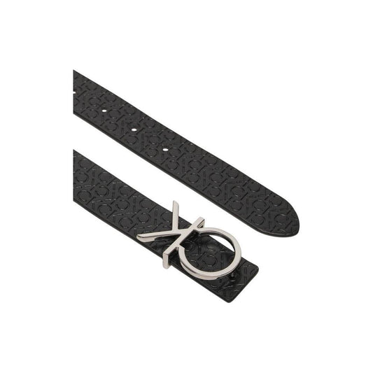 Calvin Klein Black Leather Belt CA-16493102907-75 CM / 30 INCHES