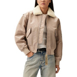 Calvin Klein Jeans Beige Polyester Jackets & Coat CA-16503602507-IT44|L