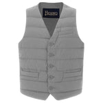 Herno Gray Nylon Vest HE-14698-IT44 | XS