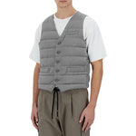 Herno Gray Nylon Vest HE-14698-IT44 | XS