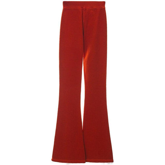 Dsquared² Red Cotton Flared Pant DS-5249665-M