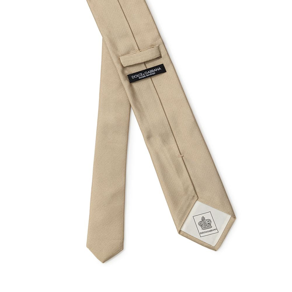 Dolce & Gabbana Gold Silk Ties & Bowty DO&-8245659-6 CM
