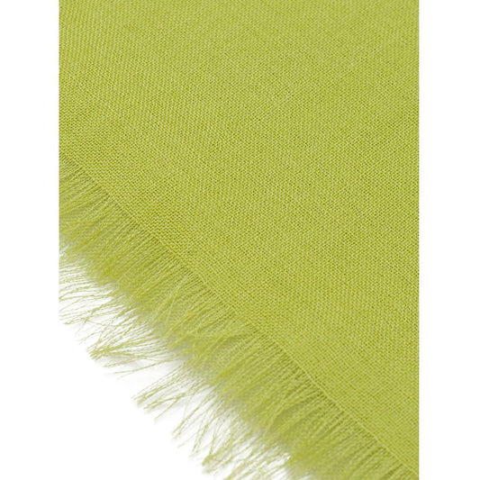 Tessitura di Novara Green Cashmere Scarf TEDI-2184674