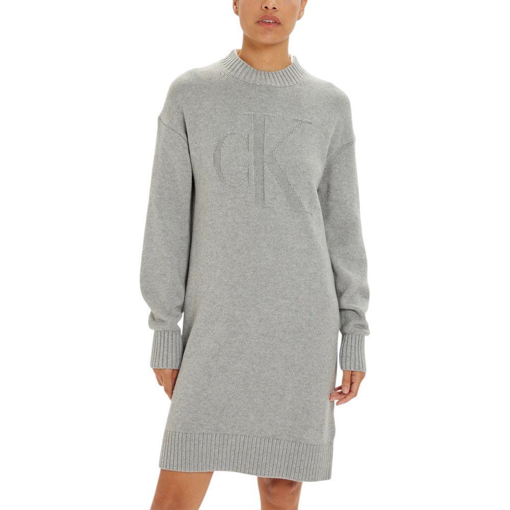 Calvin Klein Jeans Gray Organic Cotton Short CA-16508200136-IT38|XS