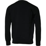 Dolce & Gabbana Black Nylon Logo Crew Neck Pullover Sweater TSH878550-44