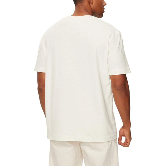 Calvin Klein Jeans Beige Cotton T-Shirt