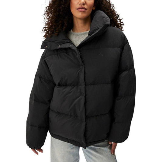 Calvin Klein Jeans Black Polyester Jackets & Coat CA-16503100009-IT38|XS