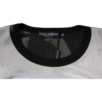 Dolce & Gabbana Multicolor Camouflage Crew Neck T-shirt