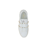Valentino Garavani Rockstud Sneakers 1728,72470364320,EU40.5/US7.5,EU41.5/US8.5,EU45/US12,Men,Men - Shoes,New with tags,Shoes,Sneakers - Men - Shoes,Valentino Garavani,White Valentino Garavani VA-6Y2S0931BHS0BO-EU40.5/US7.5