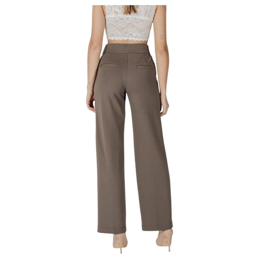 Street One Gray Viscose Jeans & Pant