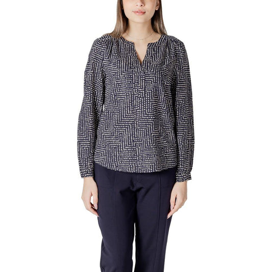 Street One Blue Viscose Shirt