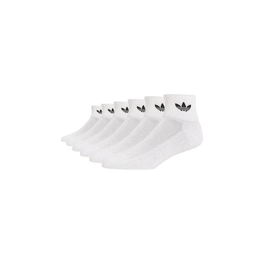 Adidas White Cotton Sock