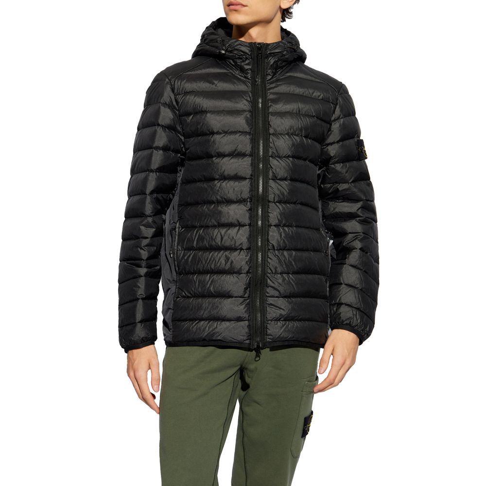 Stone Island Black Nylon Jacket ST-14711-L