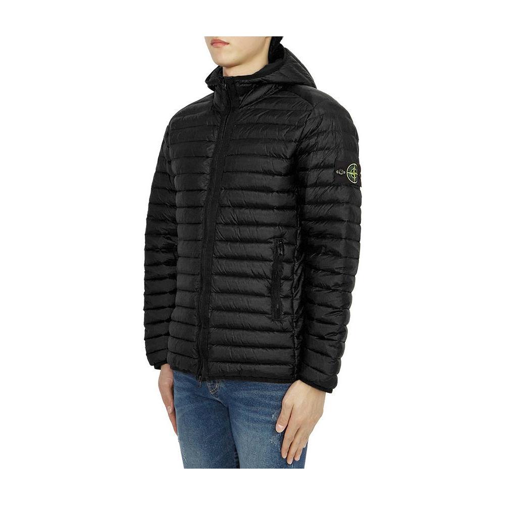 Stone Island Black Nylon Jacket ST-14724-M