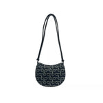 Burberry Mini Rocking Horse Crossbody Bag Purse Black