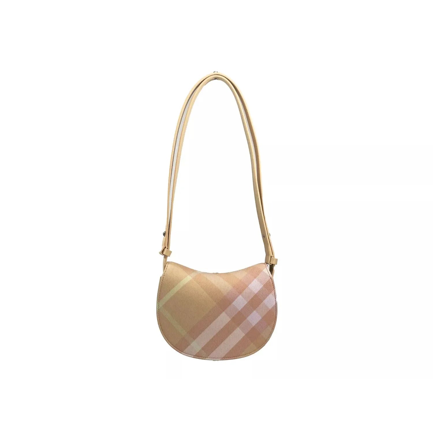 Front view with bag zipped and handles upright.