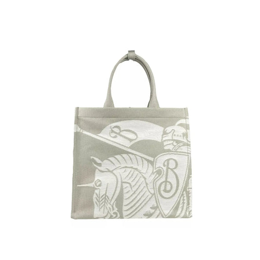 Burberry EKD Canvas Tote Bag With Coin Pouch Beige